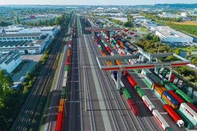 Visualisierung neuer KV-Terminal Regensburg-Burgweinting.
