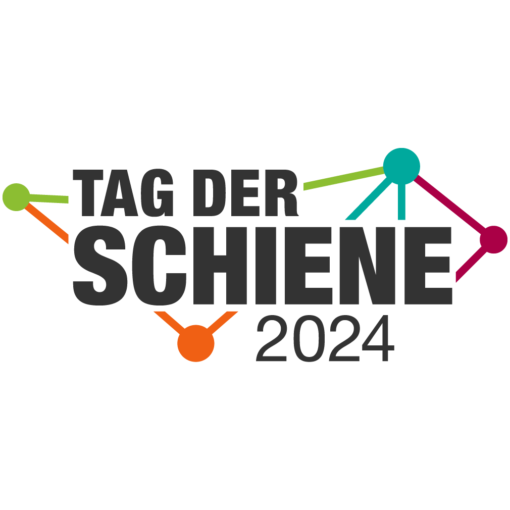 Logo "Tag der Schiene 2024".